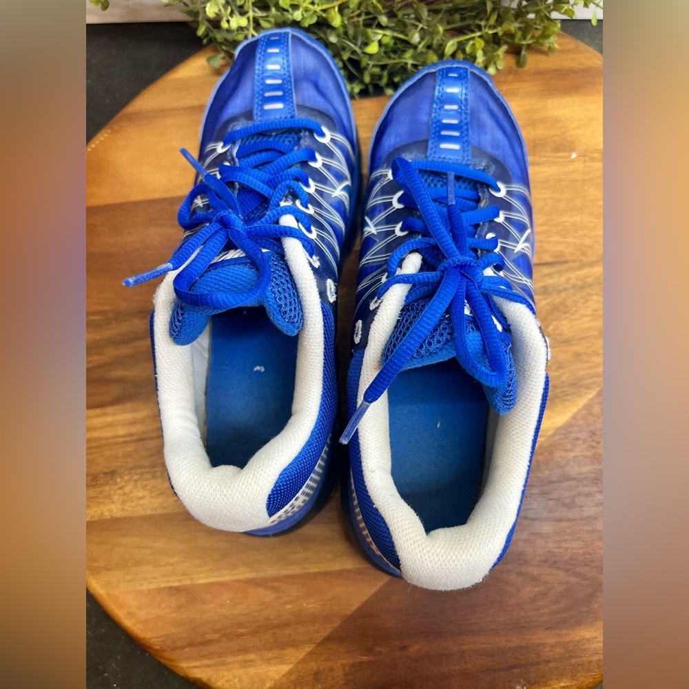 Nike Air Max 2011 Running Sneakers Blue Mesh Lace Up 400153-400 - Picture 7 of 10